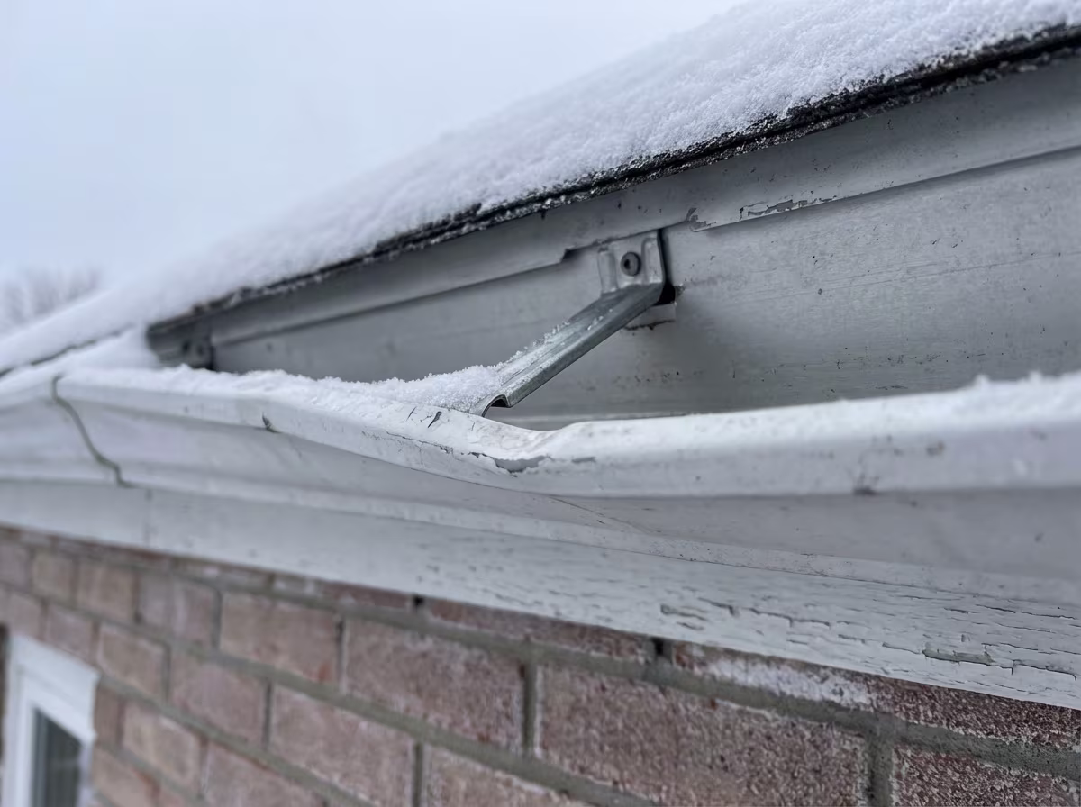 dented gutters